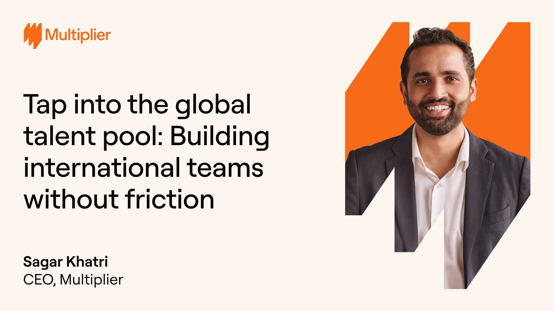 Tap into the global talent pool: Building international teams without friction