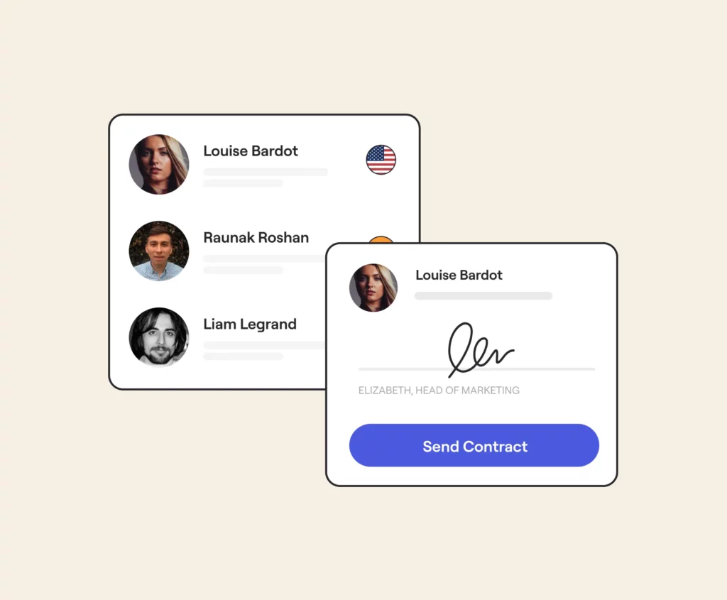 Hire talent in 150+ countries