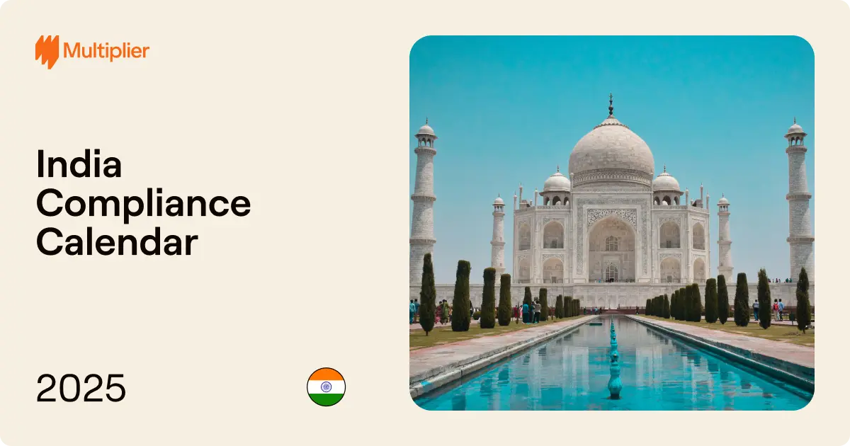 India Compliance Calendar