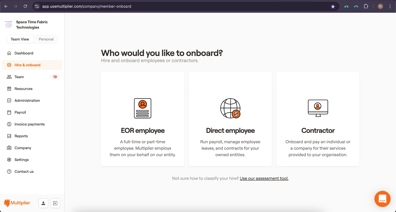 How to onboard an employee for Brazil payroll.