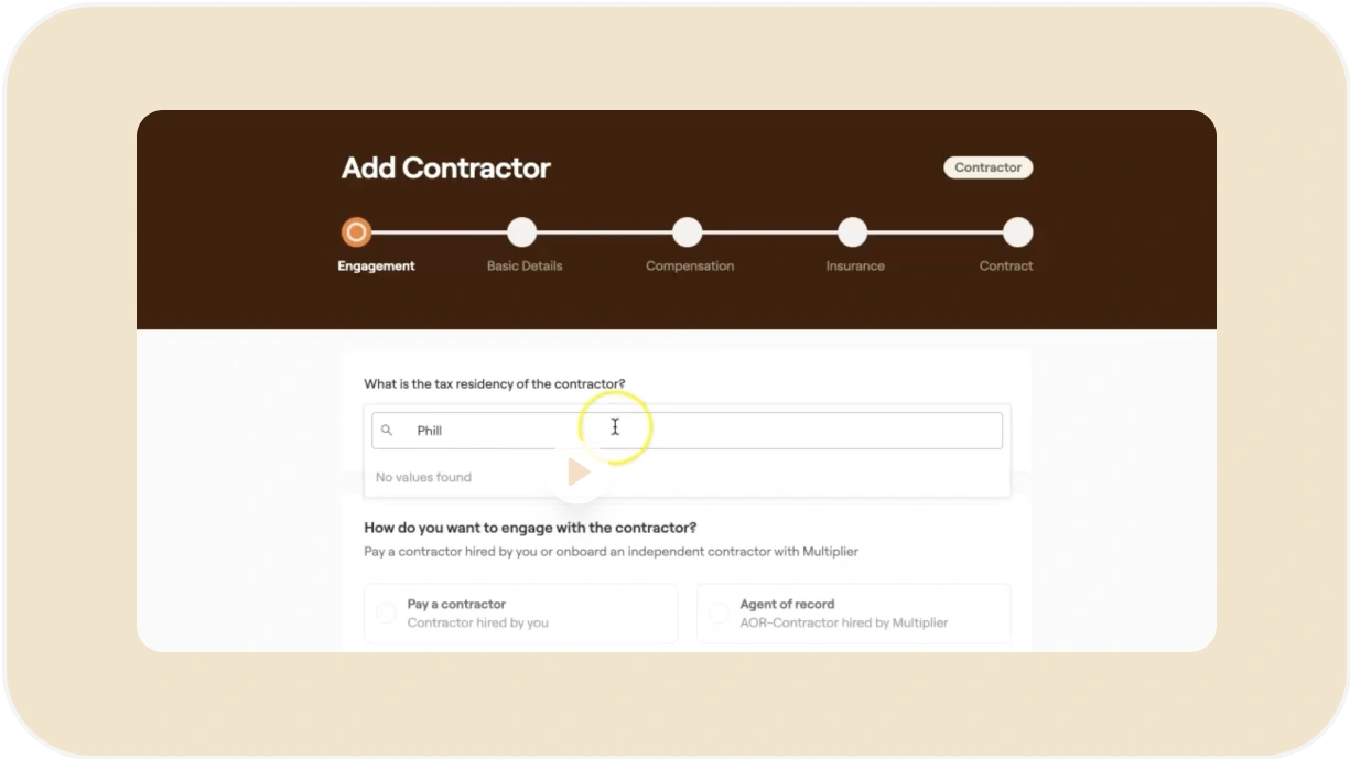 Contractor Onboarding Tour