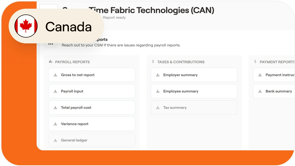 How to run payroll for full time employees in Canada
