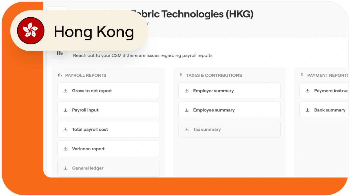 How to run payroll for full time employees in Hong Kong