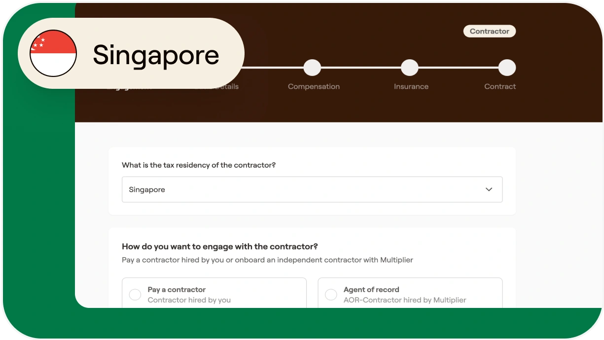 How to onboard contractors in Singapore