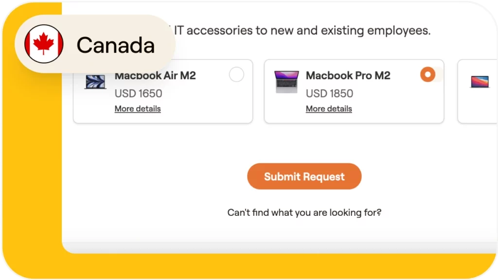 How to send IT assets to remote employees in Canada