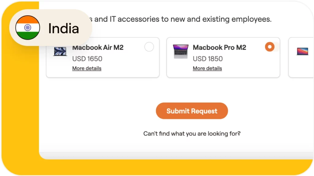How to send IT assets to remote employees in India