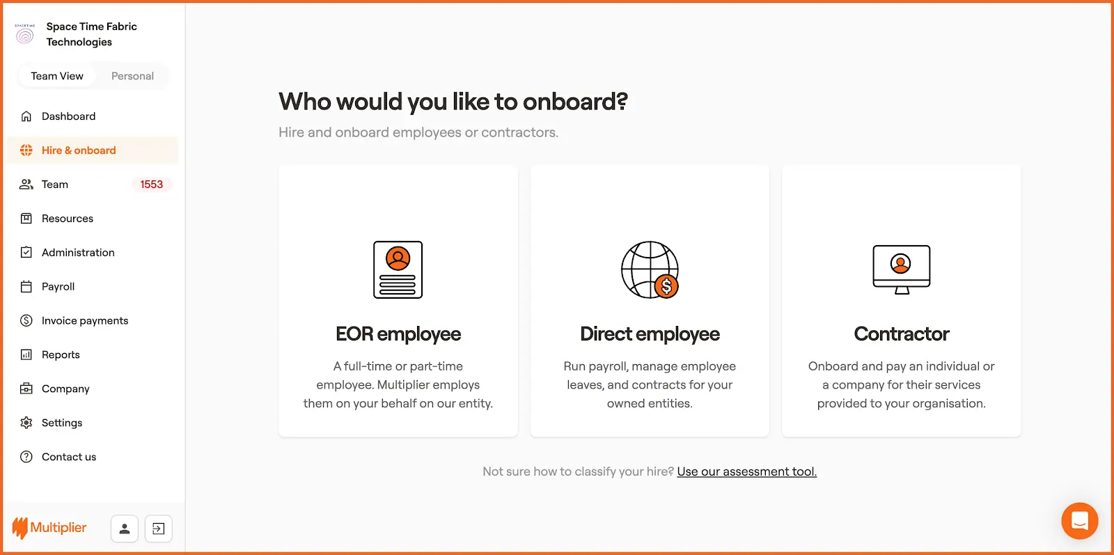 How to onboard an employee using an Employer of Record.