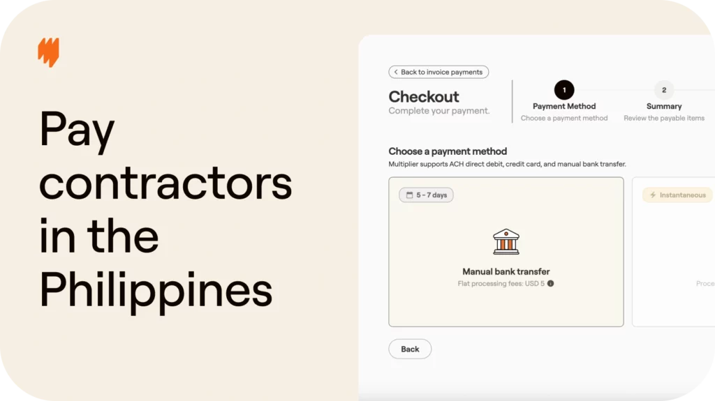 How to pay independent contractors in the Philippines