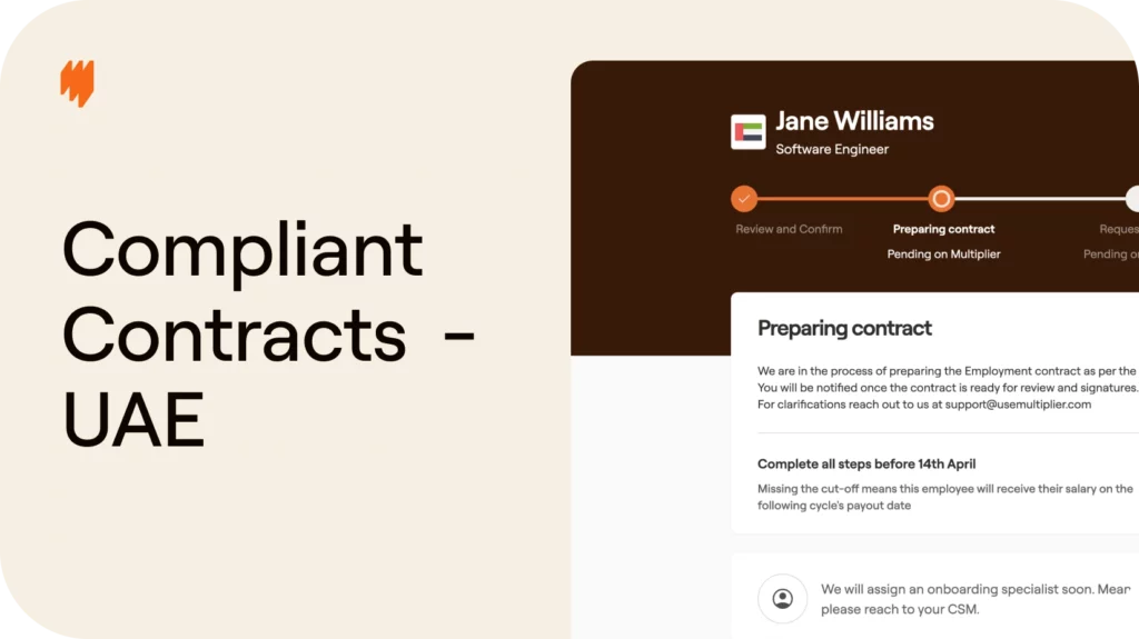 Creating compliant contracts for full time employees in the United Arab Emirates (UAE)