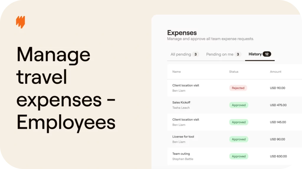 How to manage travel expenses from full time employees