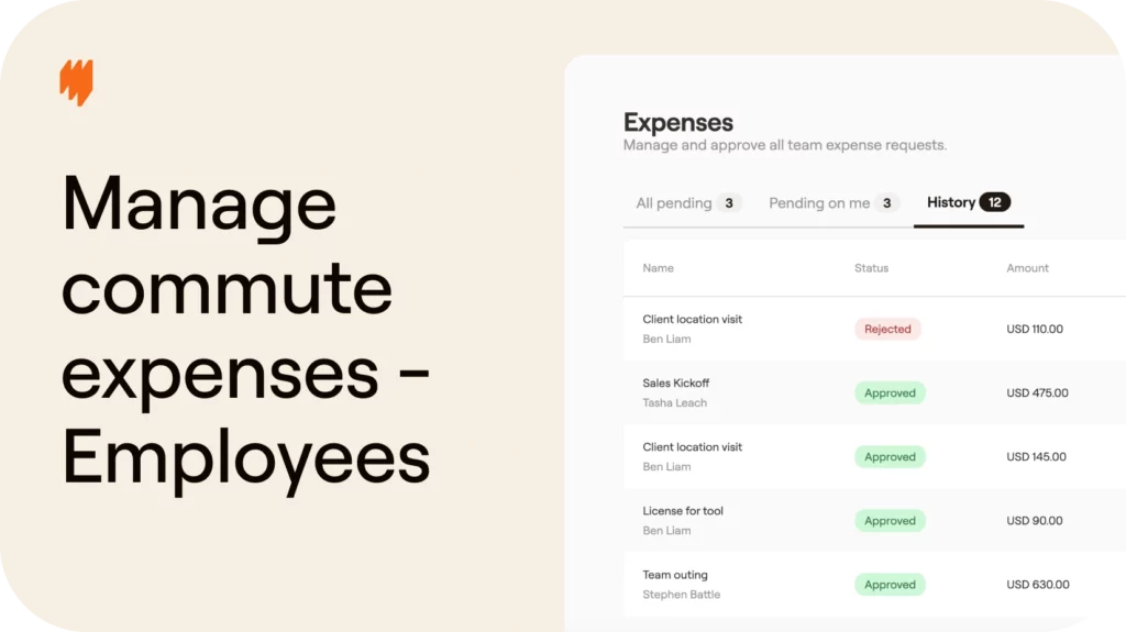 How to manage commute expenses from full time employees