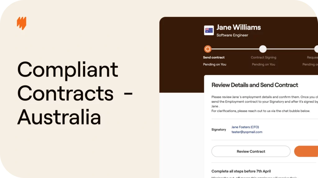 Creating compliant contracts for full time employees in Australia