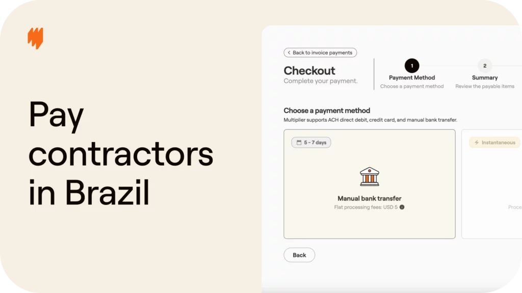 How to pay independent contractors in Brazil