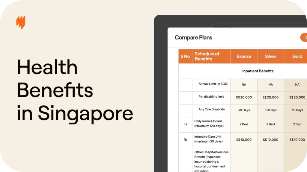 How to provide health benefits to full-time employees in Singapore