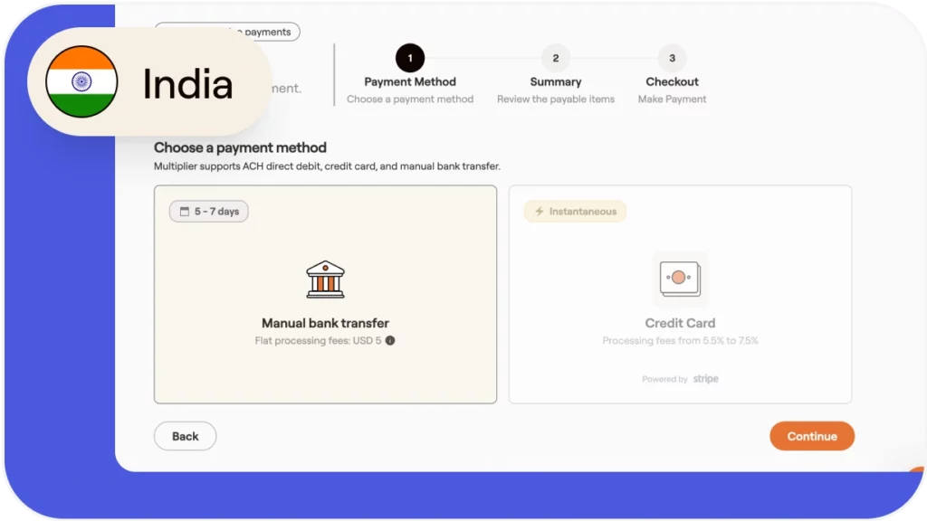 How to pay independent contractors in India