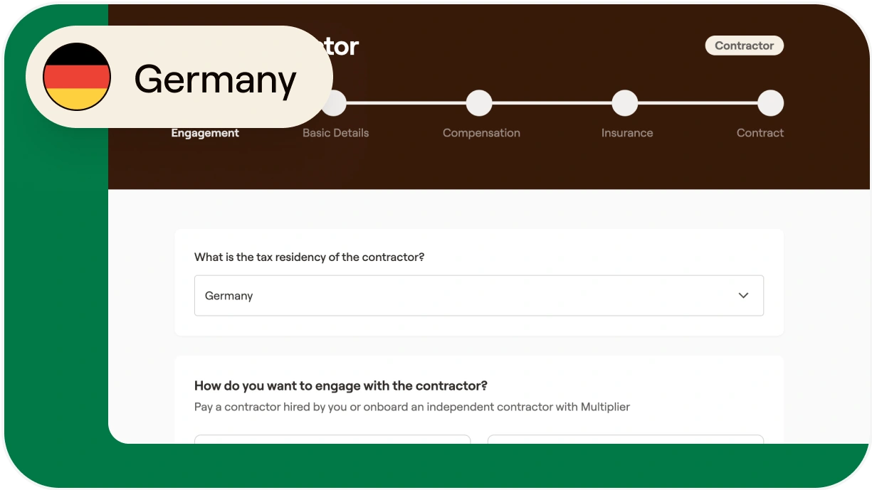 How to onboard contractors in Germany