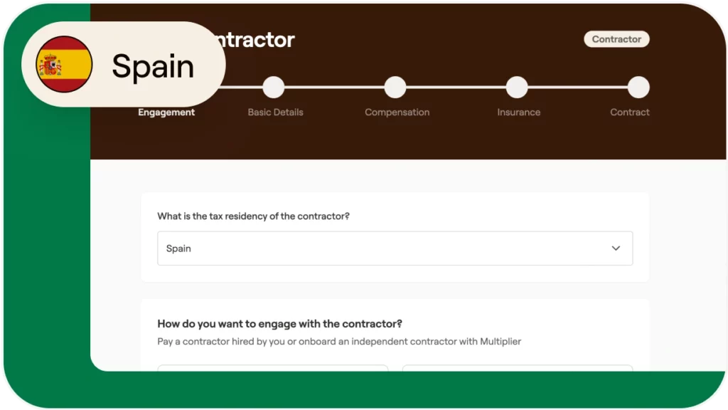How to onboard contractors in Spain