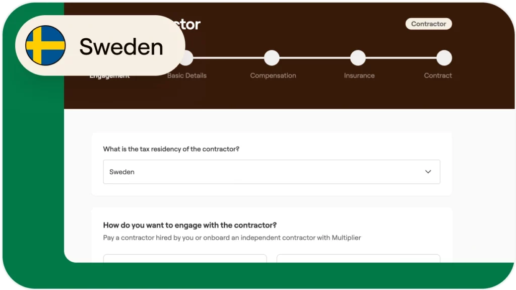 How to onboard contractors in Sweden
