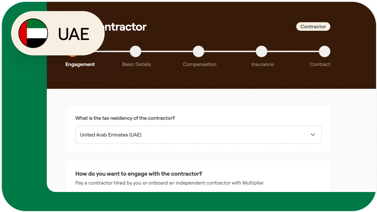 How to onboard contractors in the United Arab Emirates (UAE)