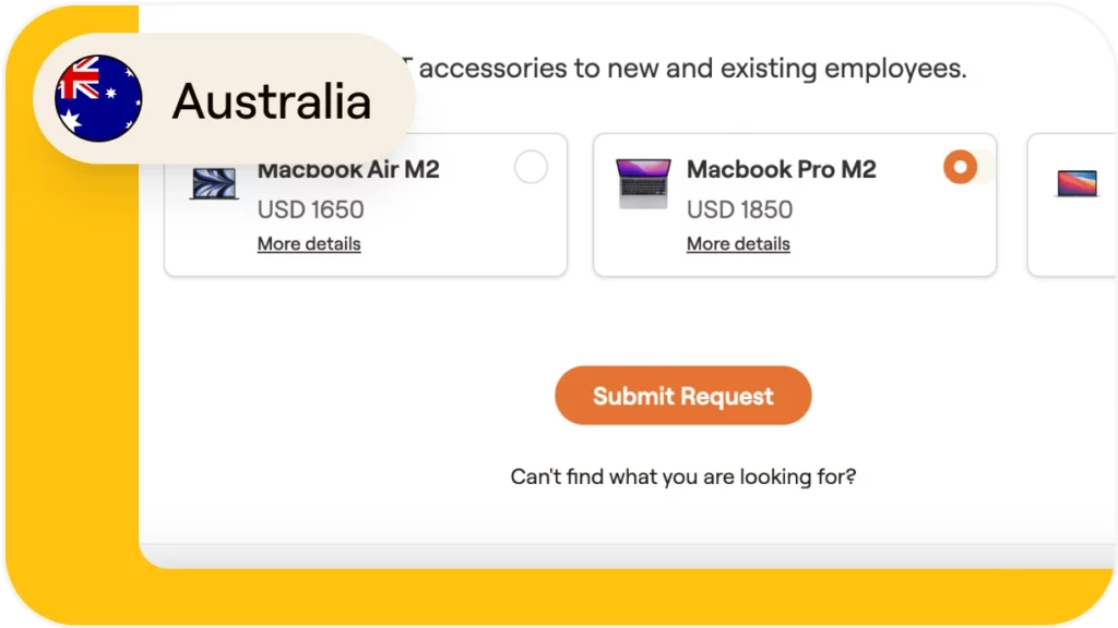 How to send IT assets to remote employees in Australia