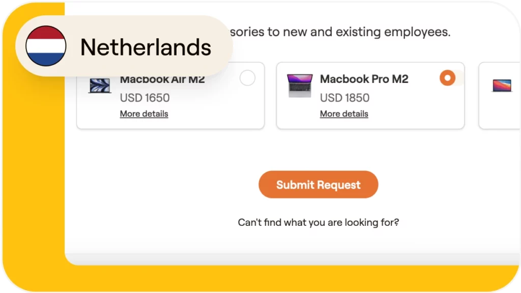 How to send IT assets to remote employees in the Netherlands