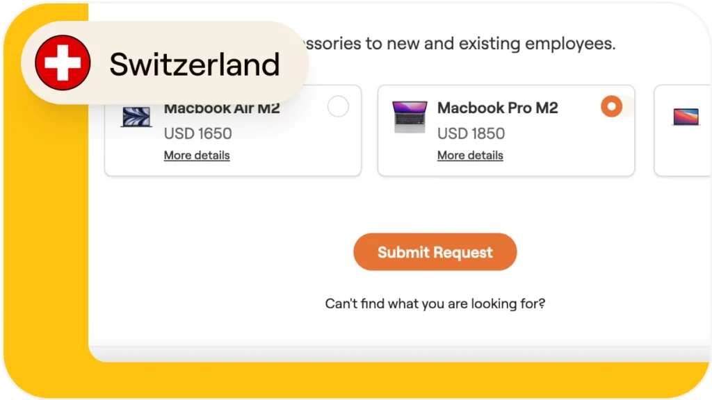 How to send IT assets to remote employees in Switzerland