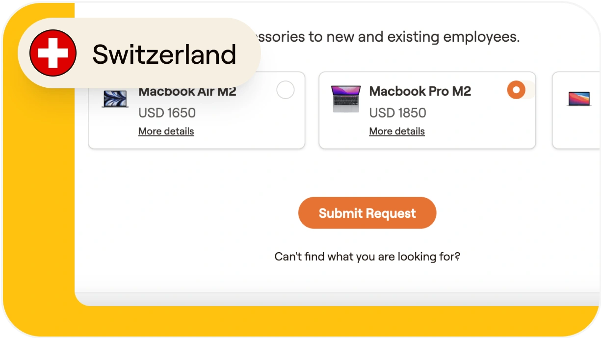 How to send IT assets to remote employees in Switzerland