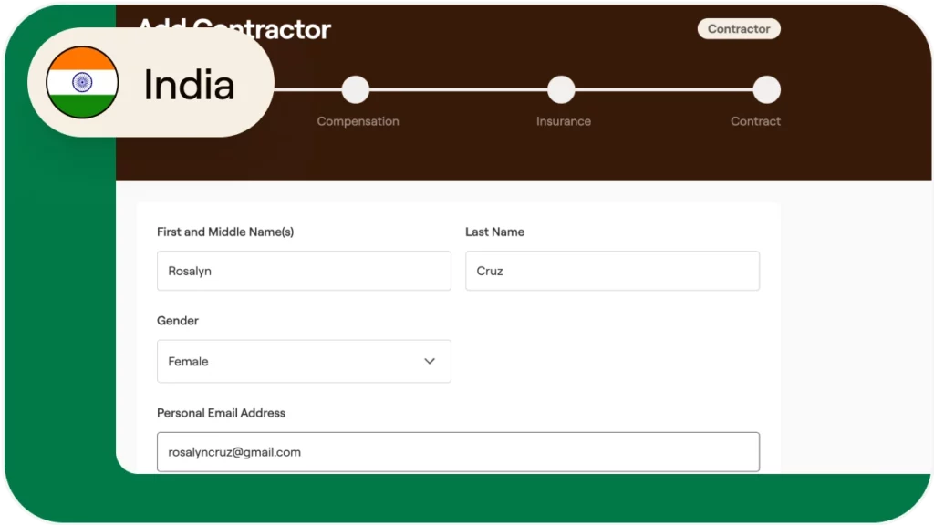 How to hire an independent contractor in India