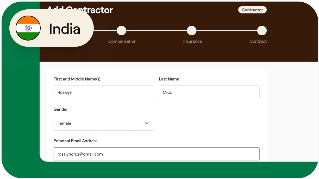 How to hire an independent contractor in India