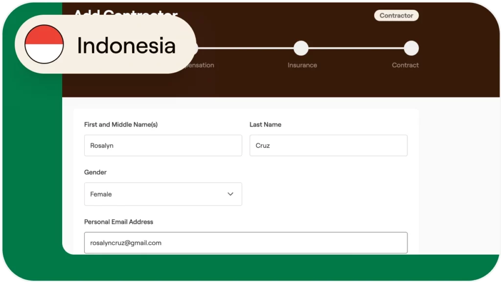 How to hire an independent contractor in Indonesia