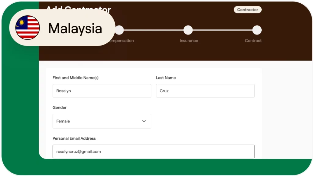 How to hire an independent contractor in Malaysia