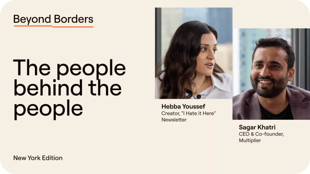 Beyond Borders: The people behind the people