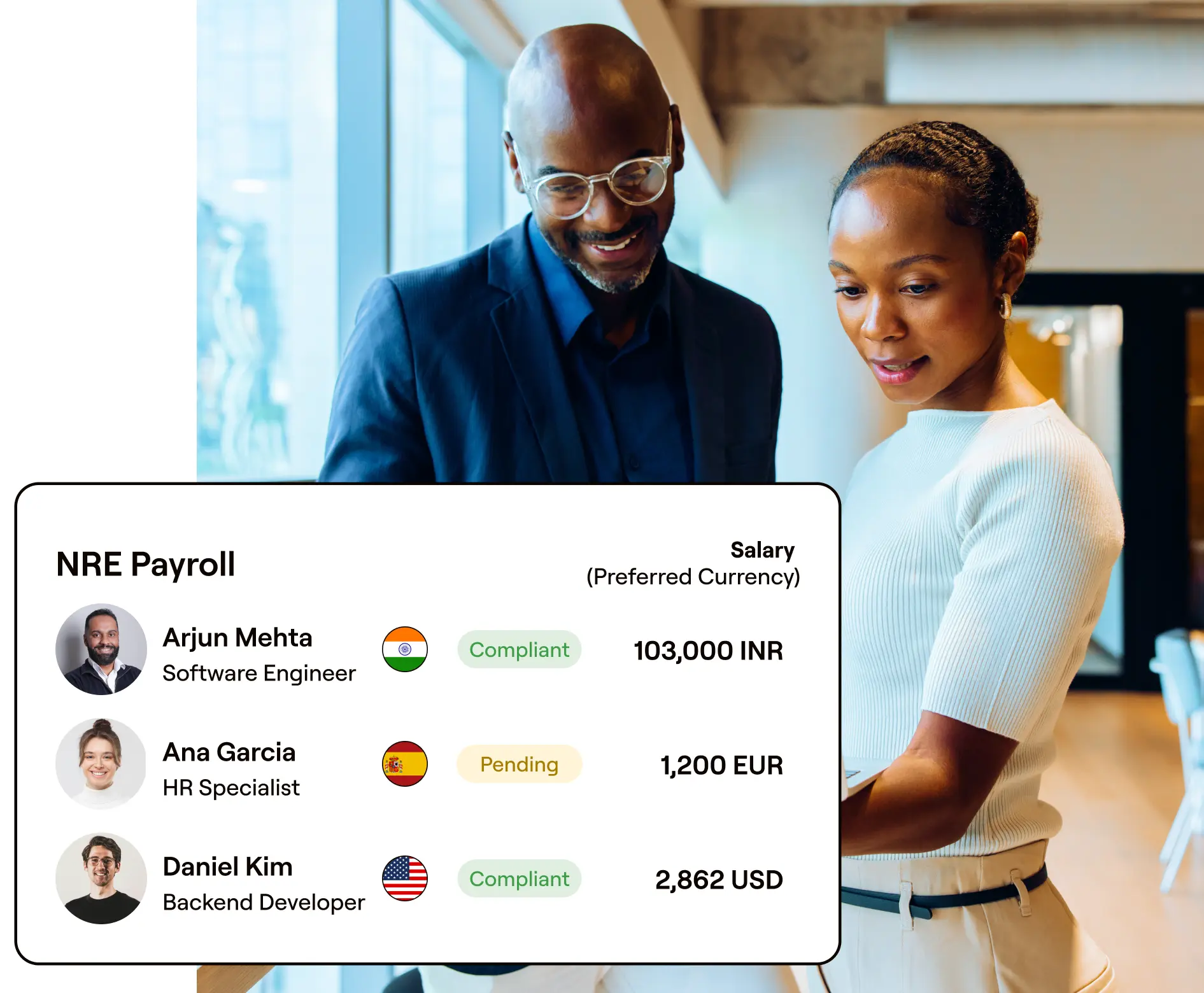 Pay global talent compliantly without legal entities