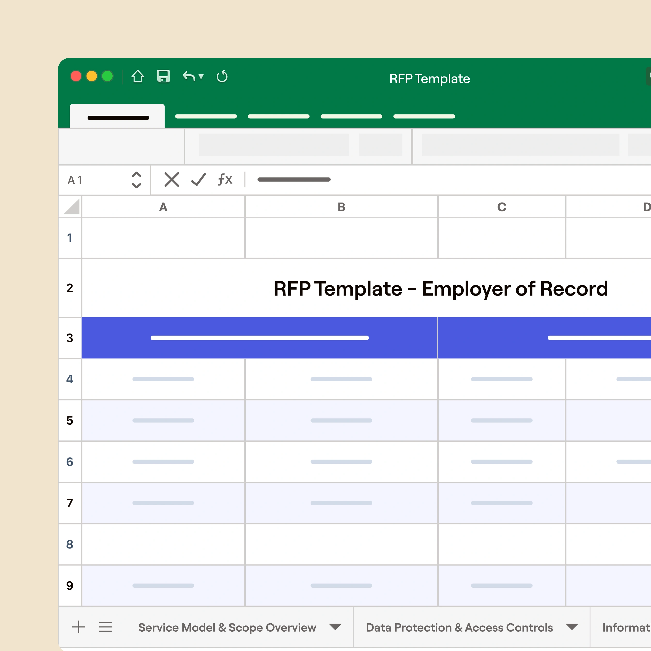 Employer of Record (EOR) RFP Template | Free Download